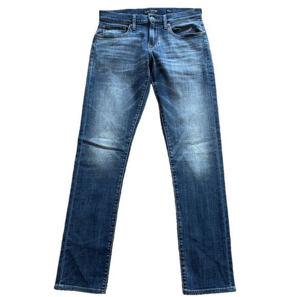 Lucky Brand Mens. 30/32 110 Skinny Blue - Picture 5 of 6